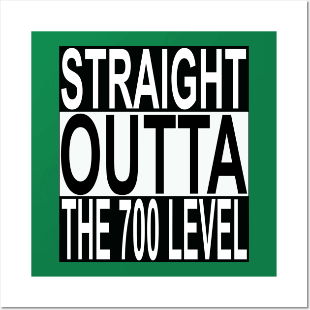 Philadelphia Eagles - Straight Outta The 700 Level Shirt Wall Art by Retro Sports